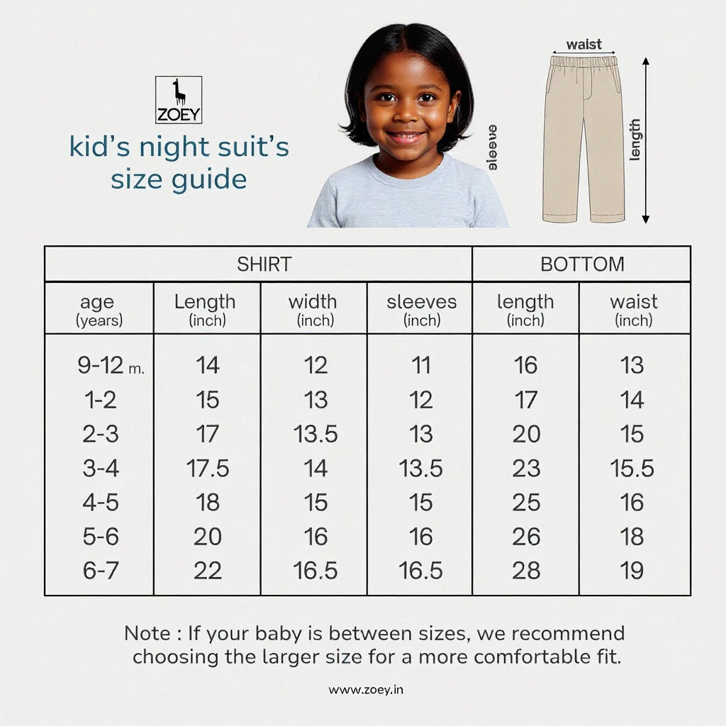 Cloud Hug Organic Muslin Nightsuit