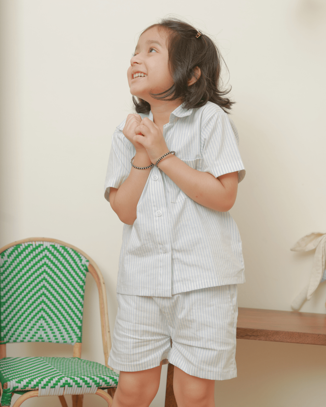 Zoey baby sets & suits Sunday Sky Cotton Co-ord Set (Loungewear for Babies)
