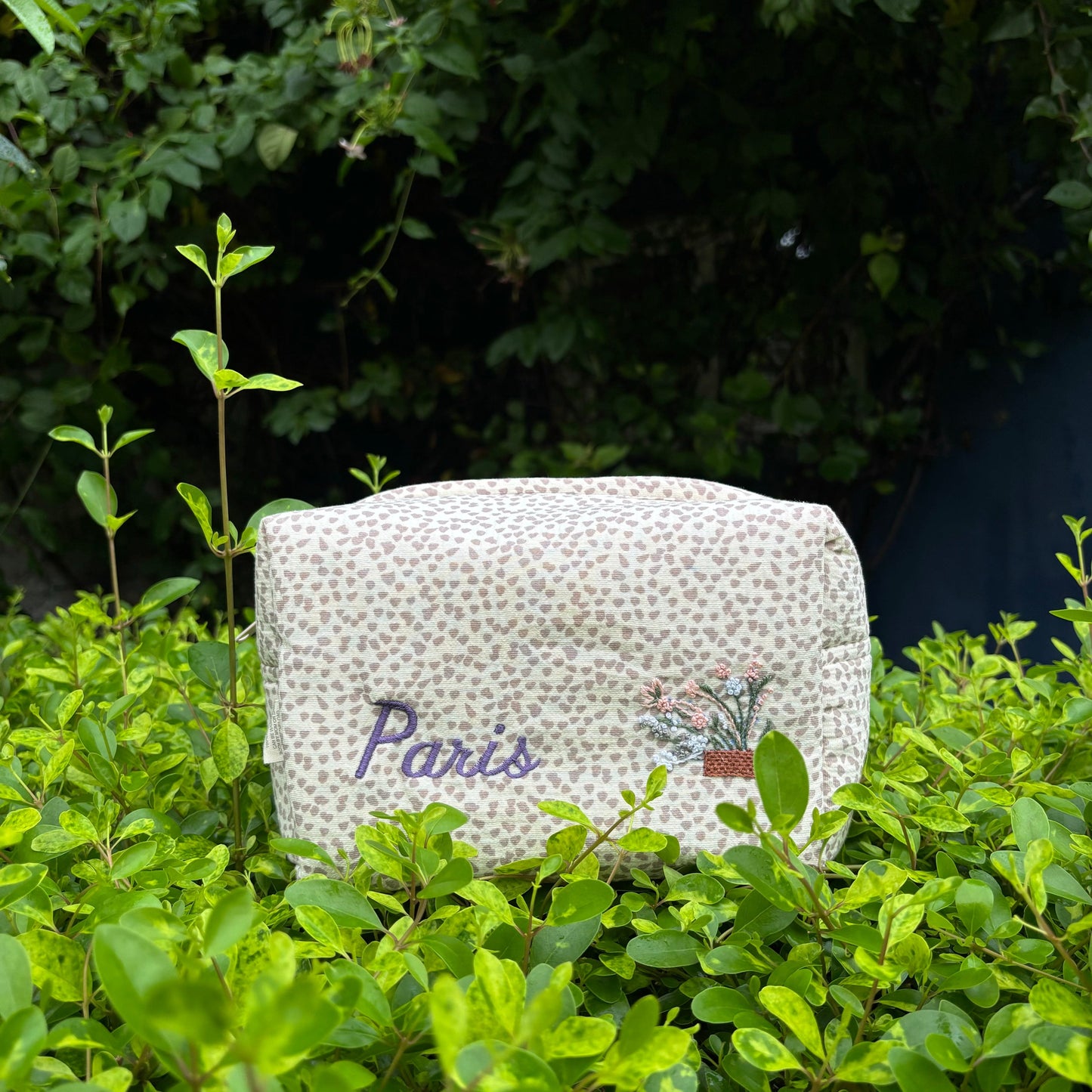 Zoey diaper bag Hand Embroidered Happy Trails Diaper Bag