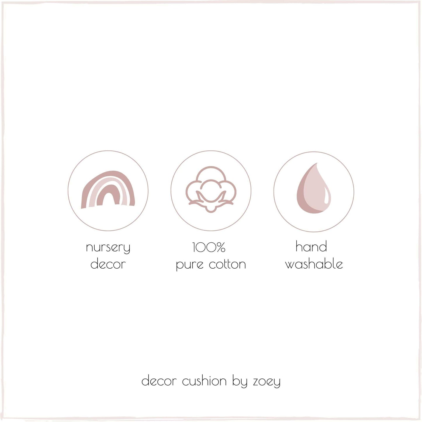 Zoey moon cushion Yellow Freckles Moon