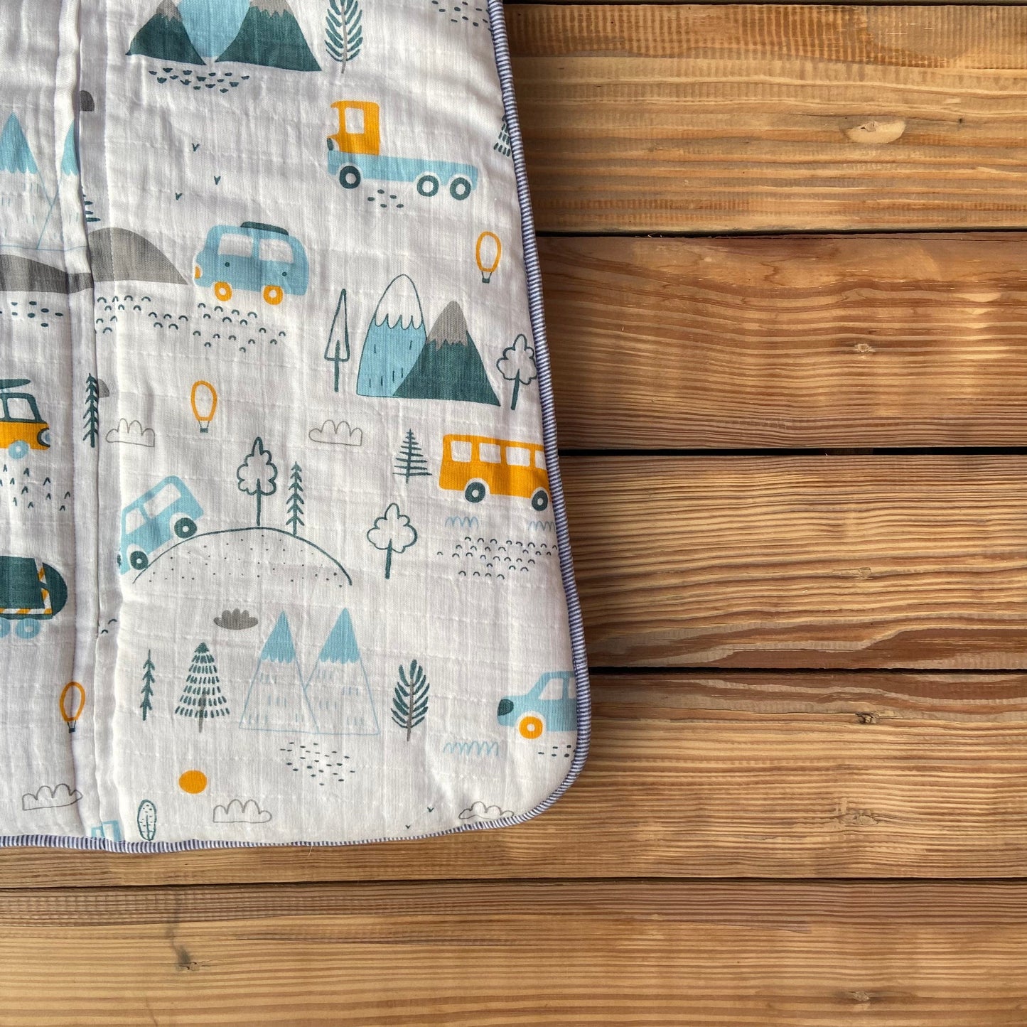 Zoey Sleeping Bag Little Camper Muslin Sleeping Bag (with filling)