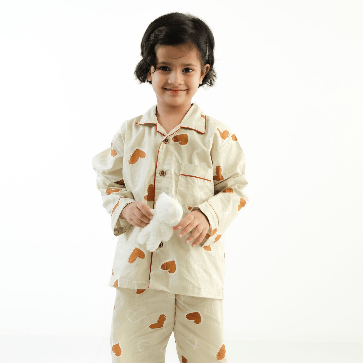 Heart Mode On -  Kids Night Suit (Personalised)