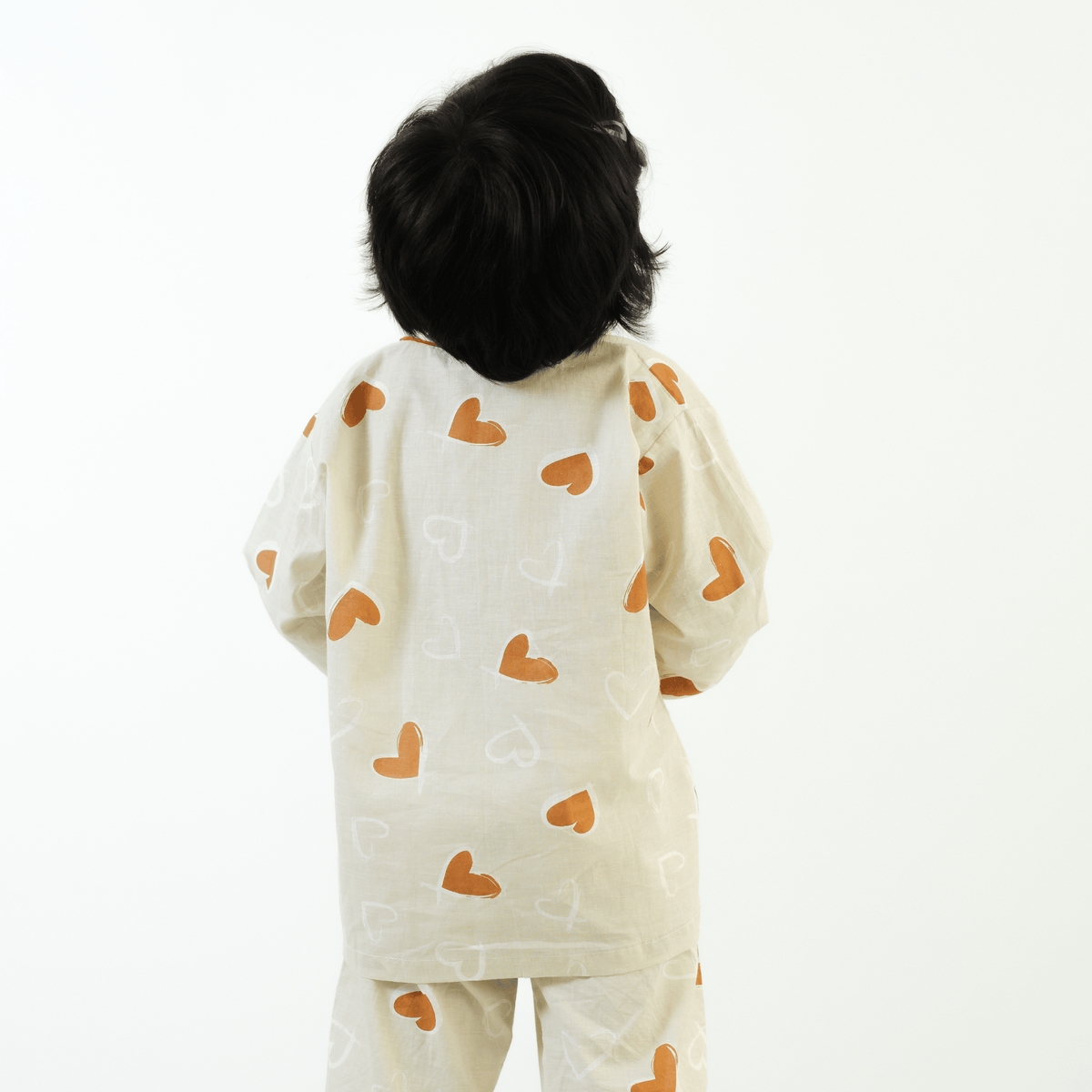 Heart Mode On -  Kids Night Suit (Personalised)
