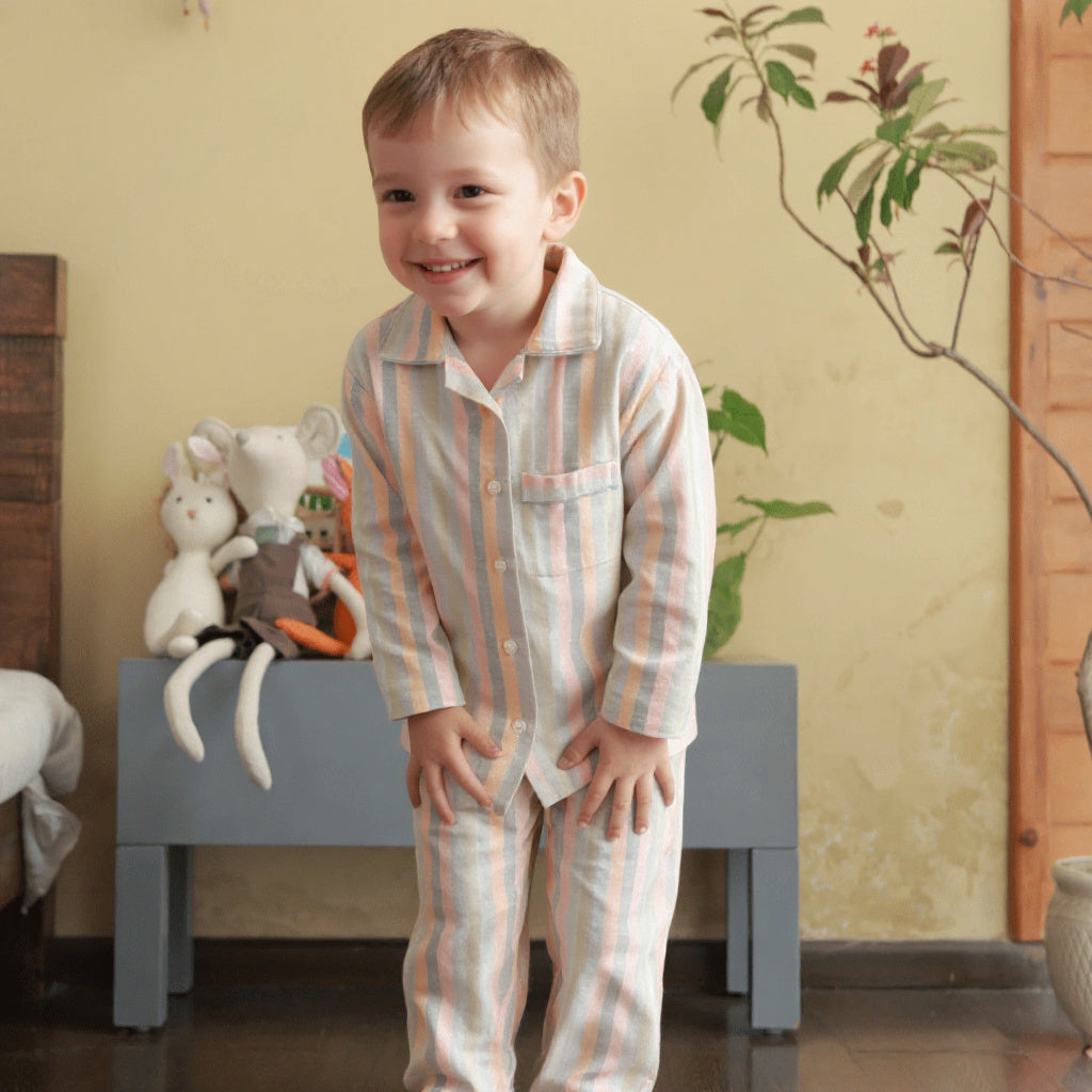 Crayon Cuddle Cotton Night Suit