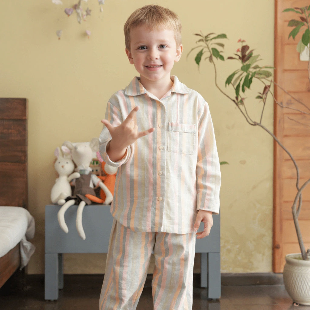 Crayon Cuddle Cotton Night Suit