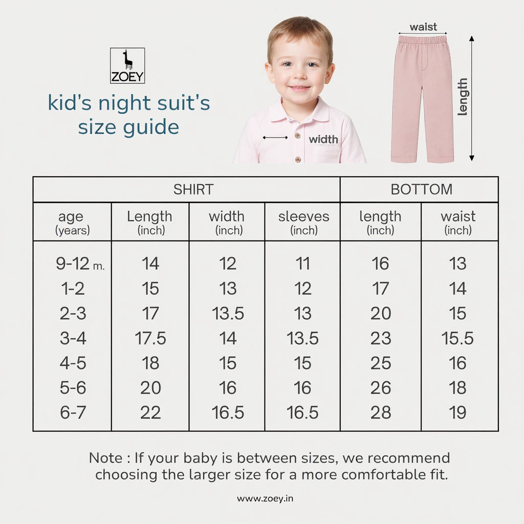 Little Love Cotton NightSuit ❤️ ( Limited Edition)