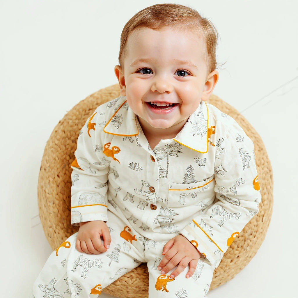 Roar & Rest Kids Night Suit (Pure Cotton)