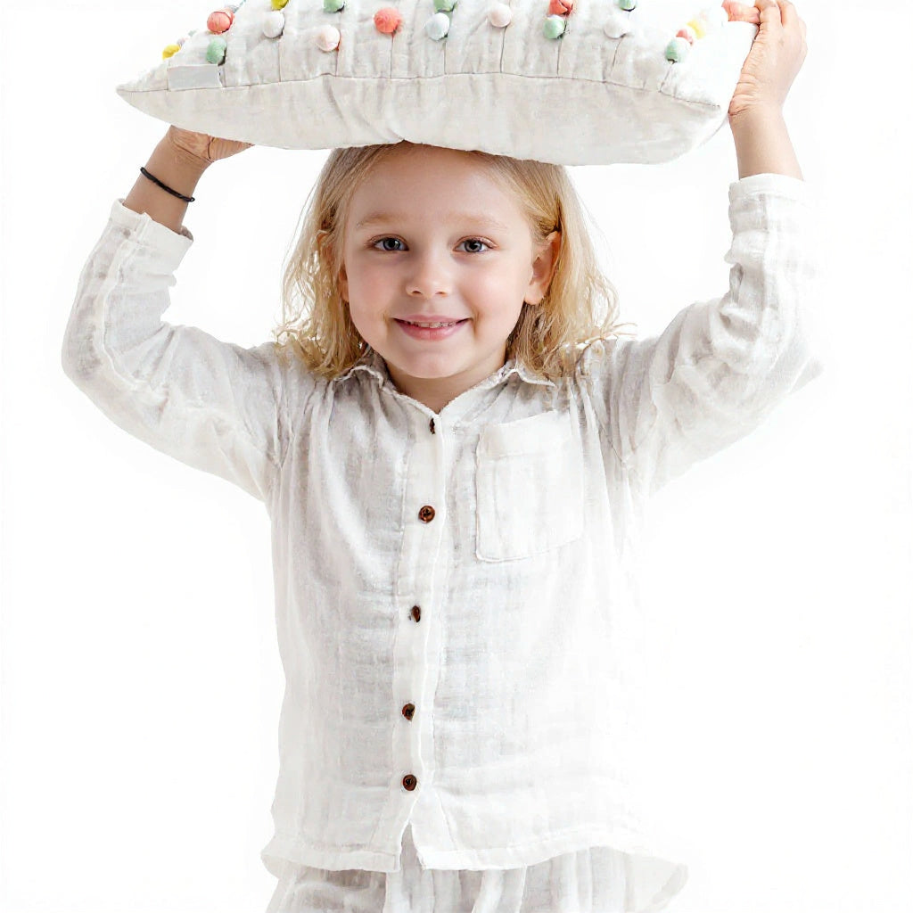 Cloud Hug Organic Muslin Nightsuit