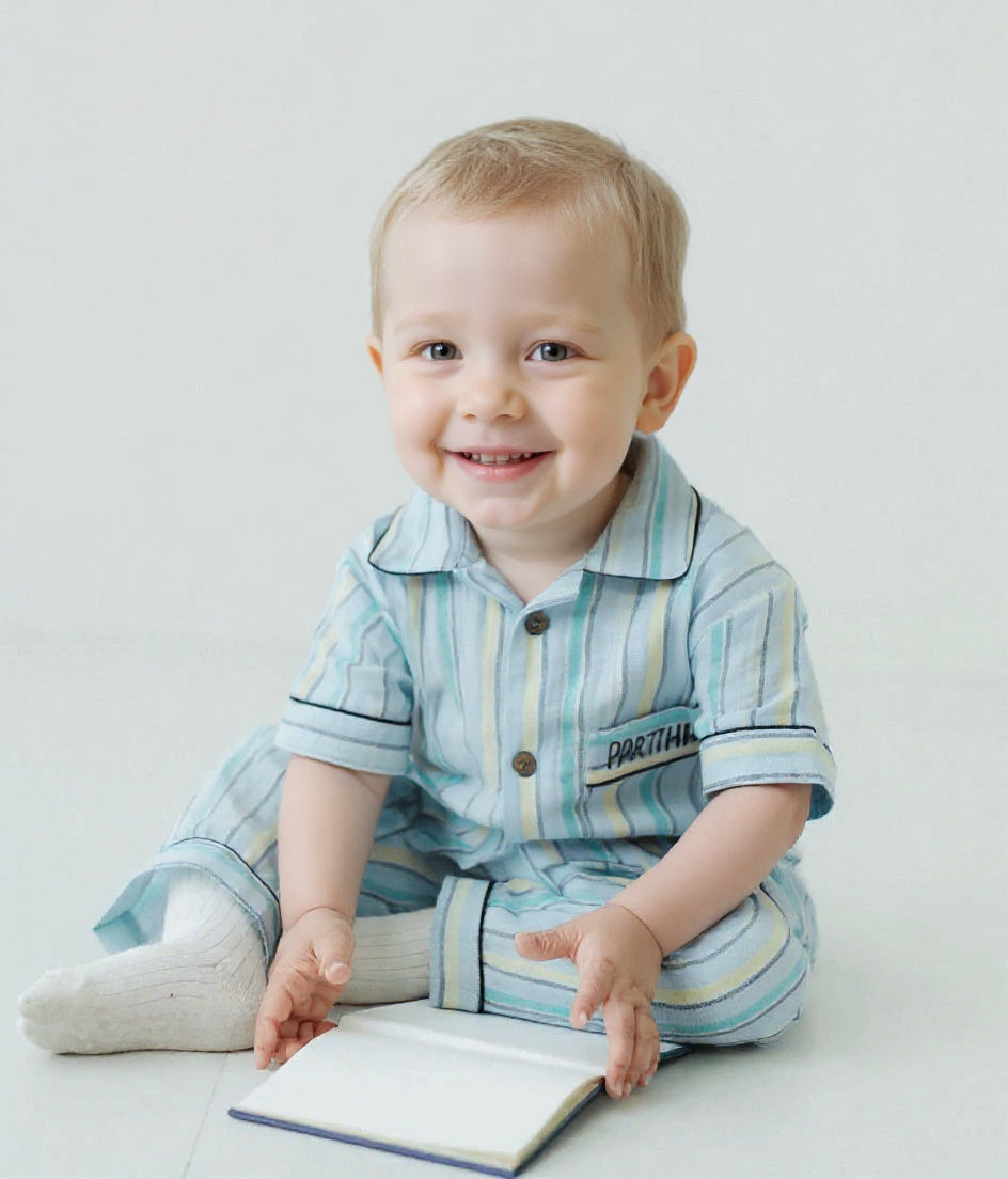 The Cool Nap Club Muslin Nightsuit (Short Sleeves)