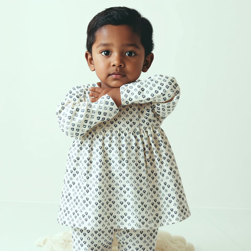 Sukoon Cotton Girls Night Suit