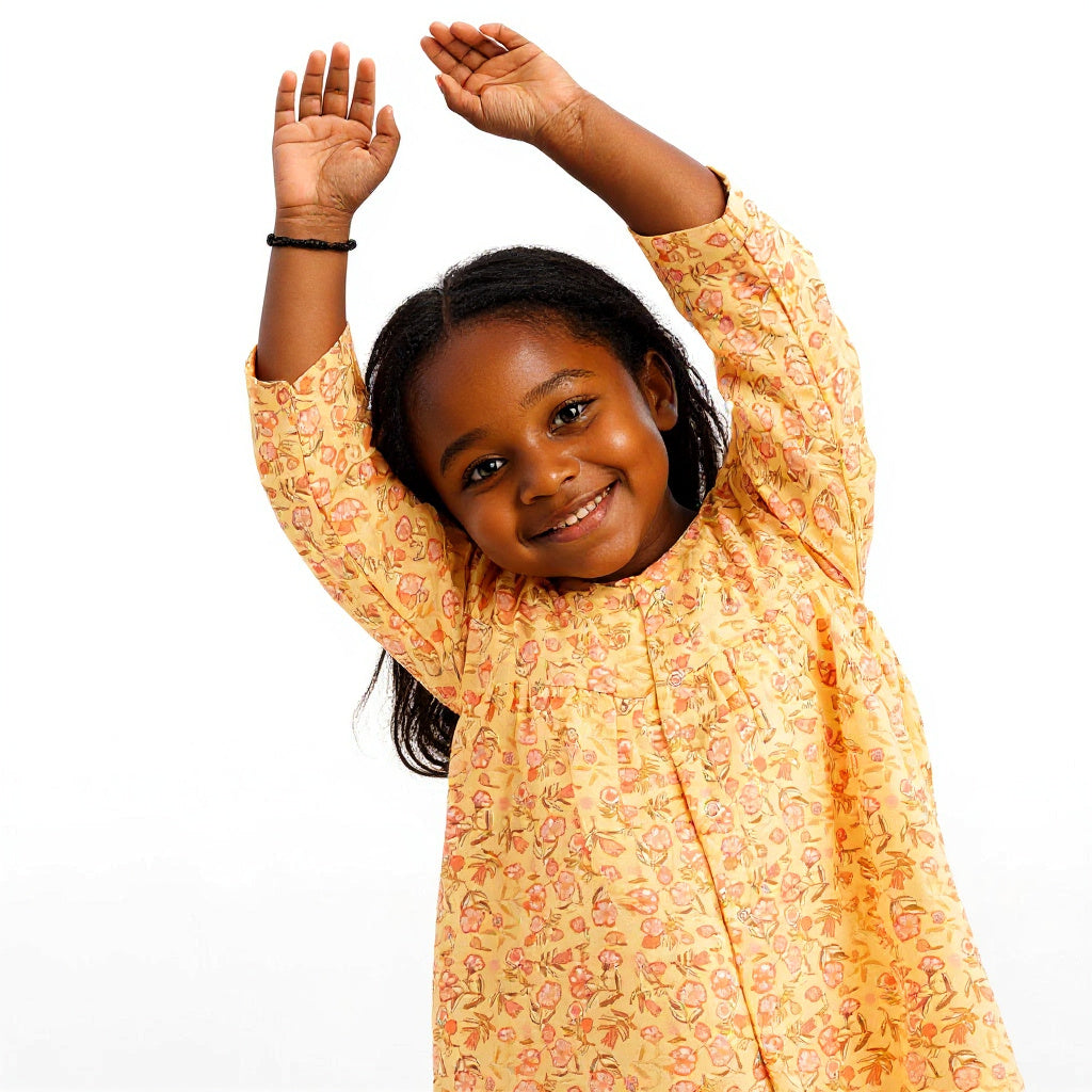 Little Miss Marigold Muslin Girls Night Suit