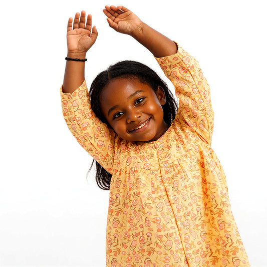 Little Miss Marigold Muslin Girls Night Suit