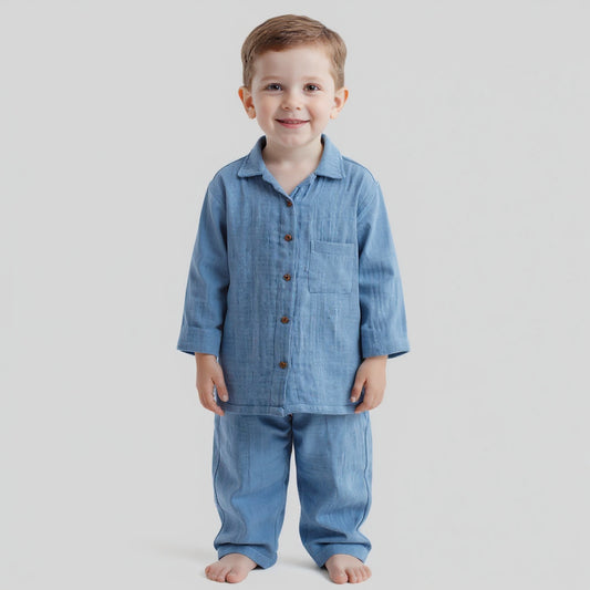 Under the Sky Organic Muslin Nightsuit