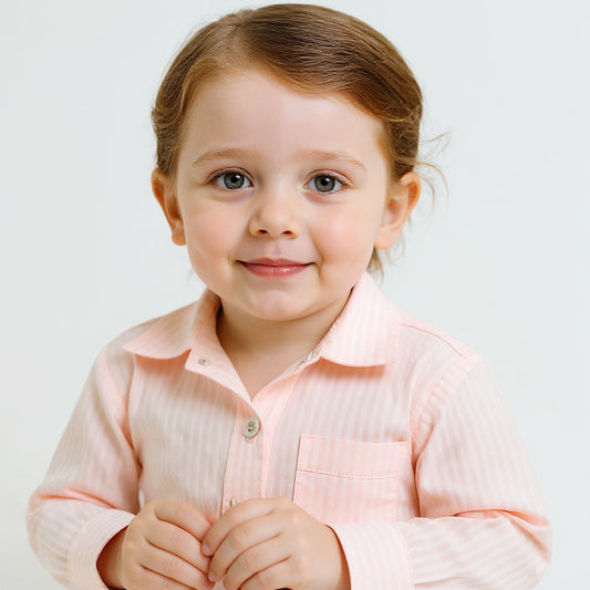 Pink a  Boo Cotton Kids Night Suit