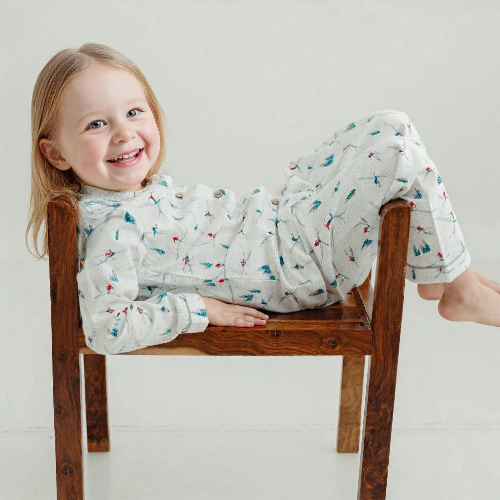 Auli Dreams Kids Night Suit (Flannel Cotton)