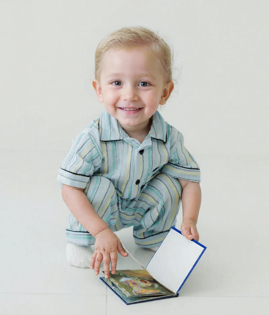 The Cool Nap Club Muslin Nightsuit (Short Sleeves)