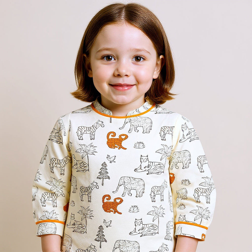 Roar & Rest Kids Night Suit (Pure Cotton)