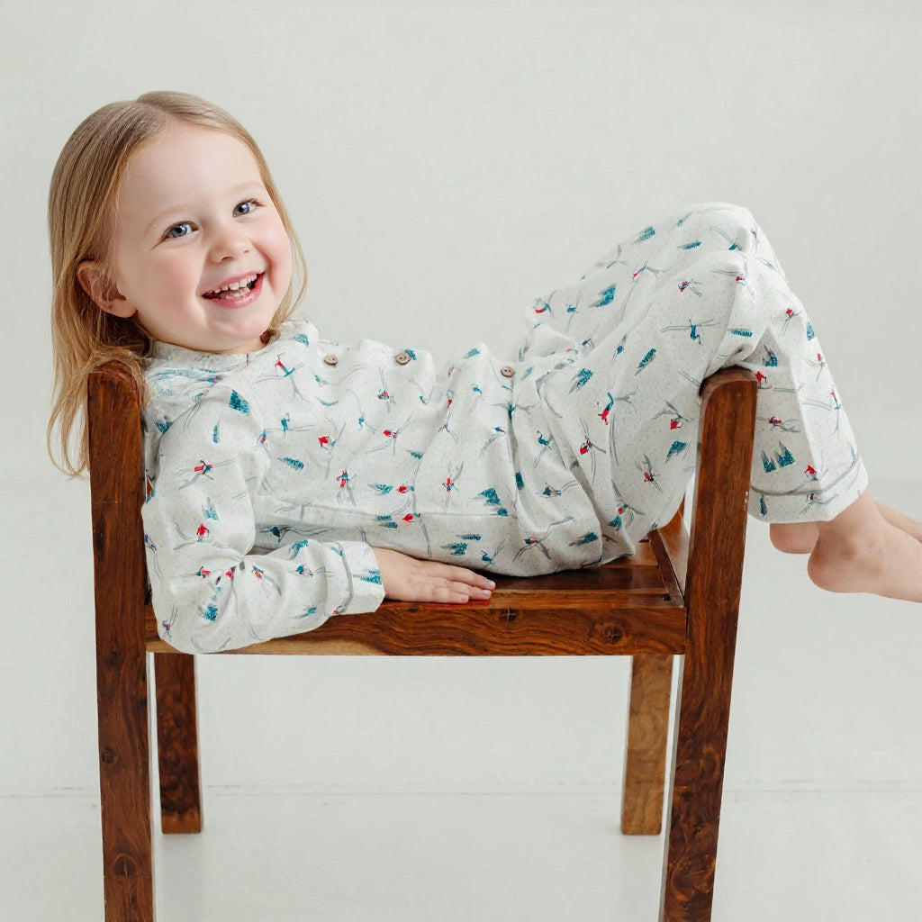 Auli Dreams Kids Night Suit (Flannel Cotton)