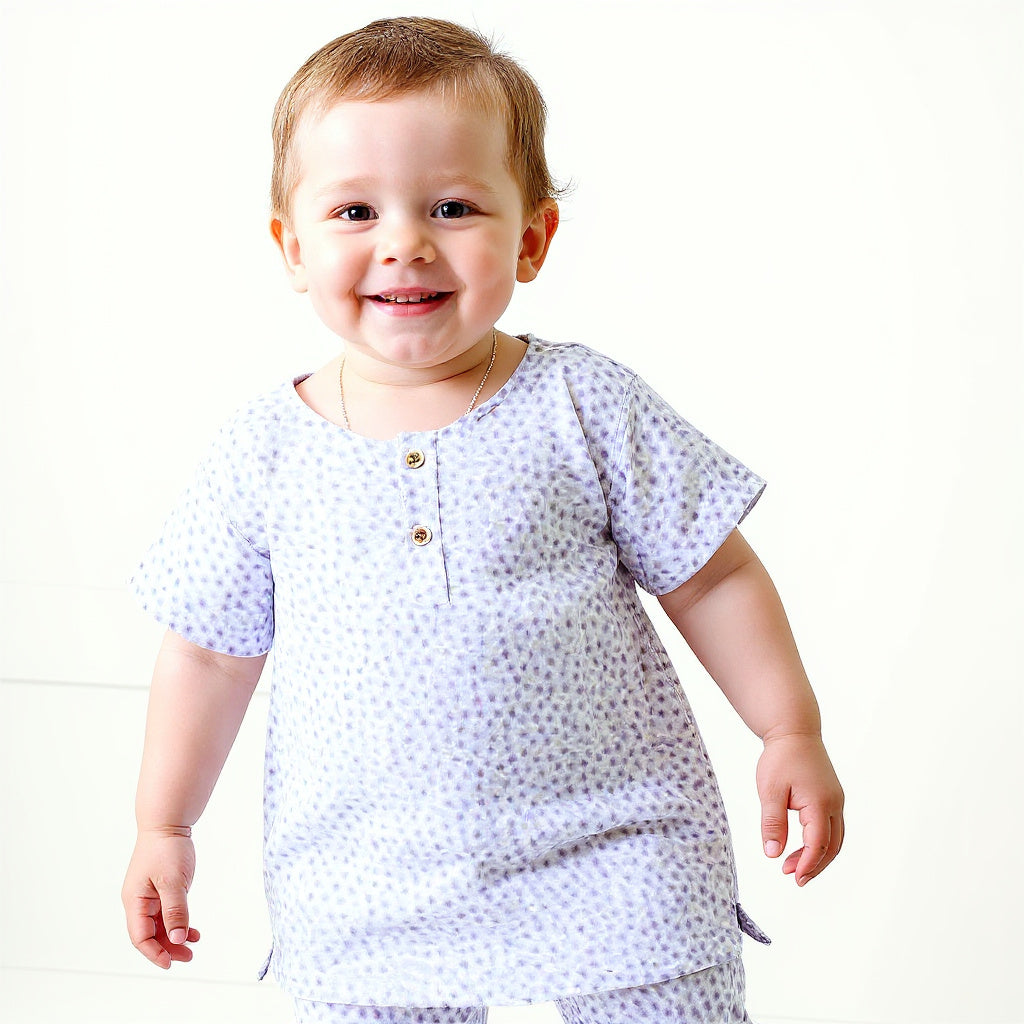 Jamuni Joy Muslin Nightsuit (Short Sleeves)