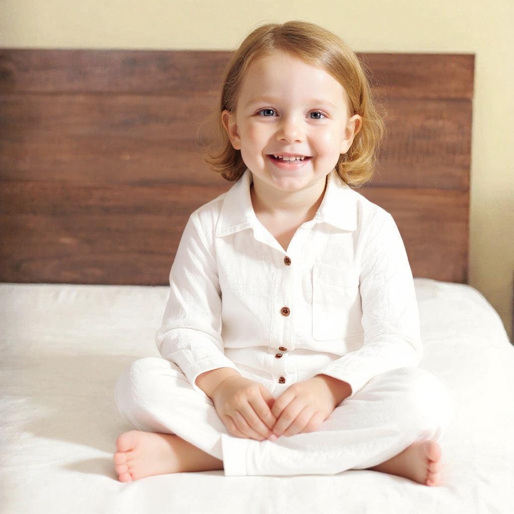 Cloud Hug Organic Muslin Nightsuit