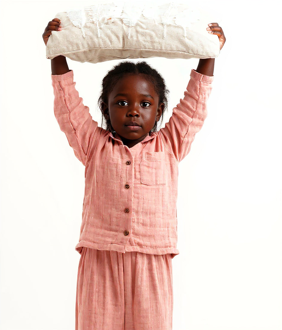 Peony Buds Organic Muslin Nightsuit