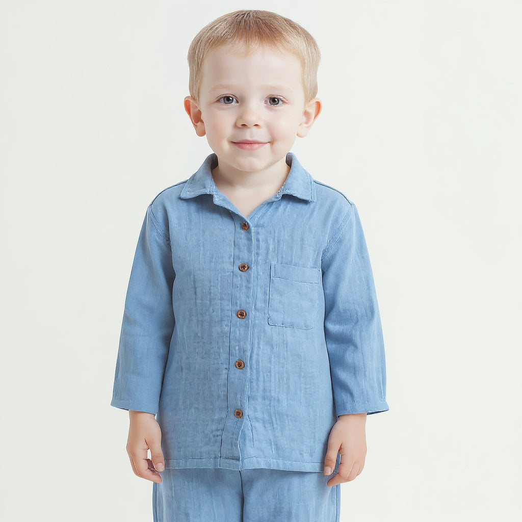 Under the Sky Organic Muslin Nightsuit