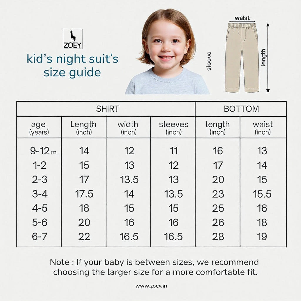 Cloud Hug Organic Muslin Nightsuit