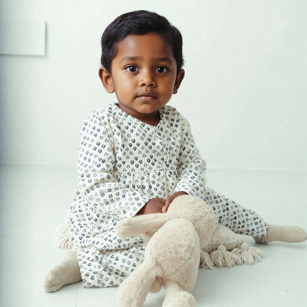Sukoon Cotton Girls Night Suit