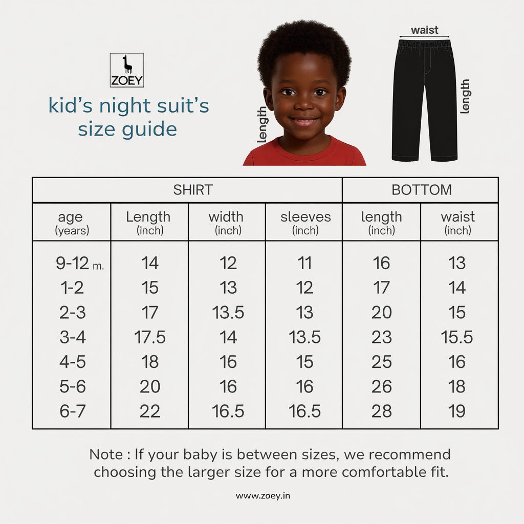 Olive Hush Organic Muslin Nightsuit