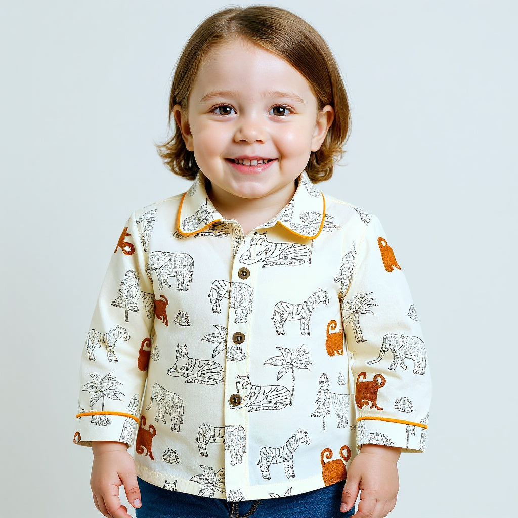 Roar & Rest Kids Night Suit (Pure Cotton)