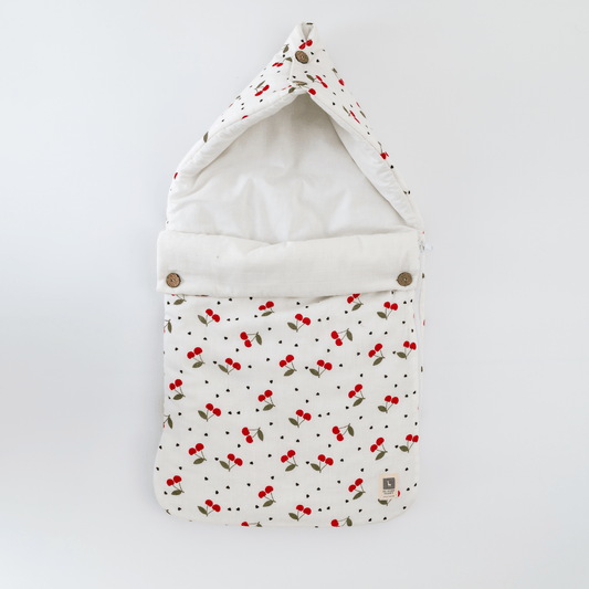 Zoey Baby Carrier Nest BlushBerry Baby Carrier Nest,Carrying Nest Bag Portable Travelling Bed for Infants for 0-4 Months