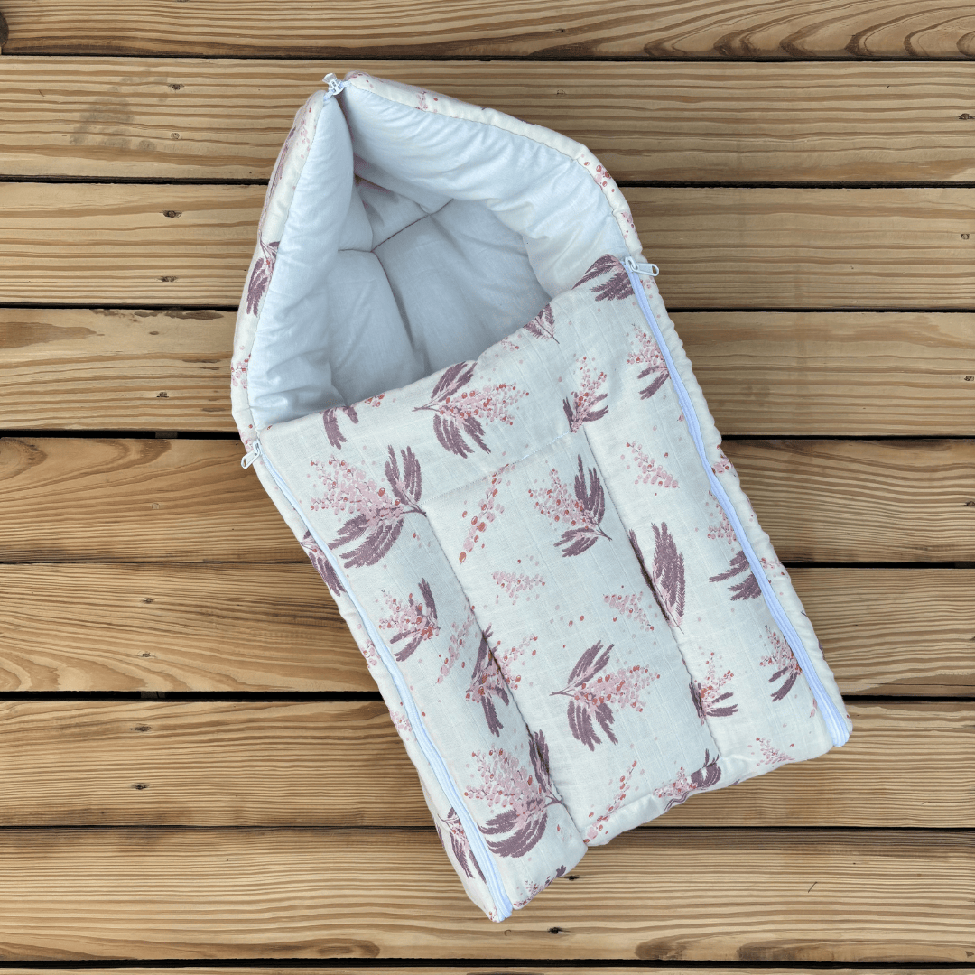 Zoey Baby Carrier Nest Newborn Muhly Grass Baby Carrier Nest (Muslin)