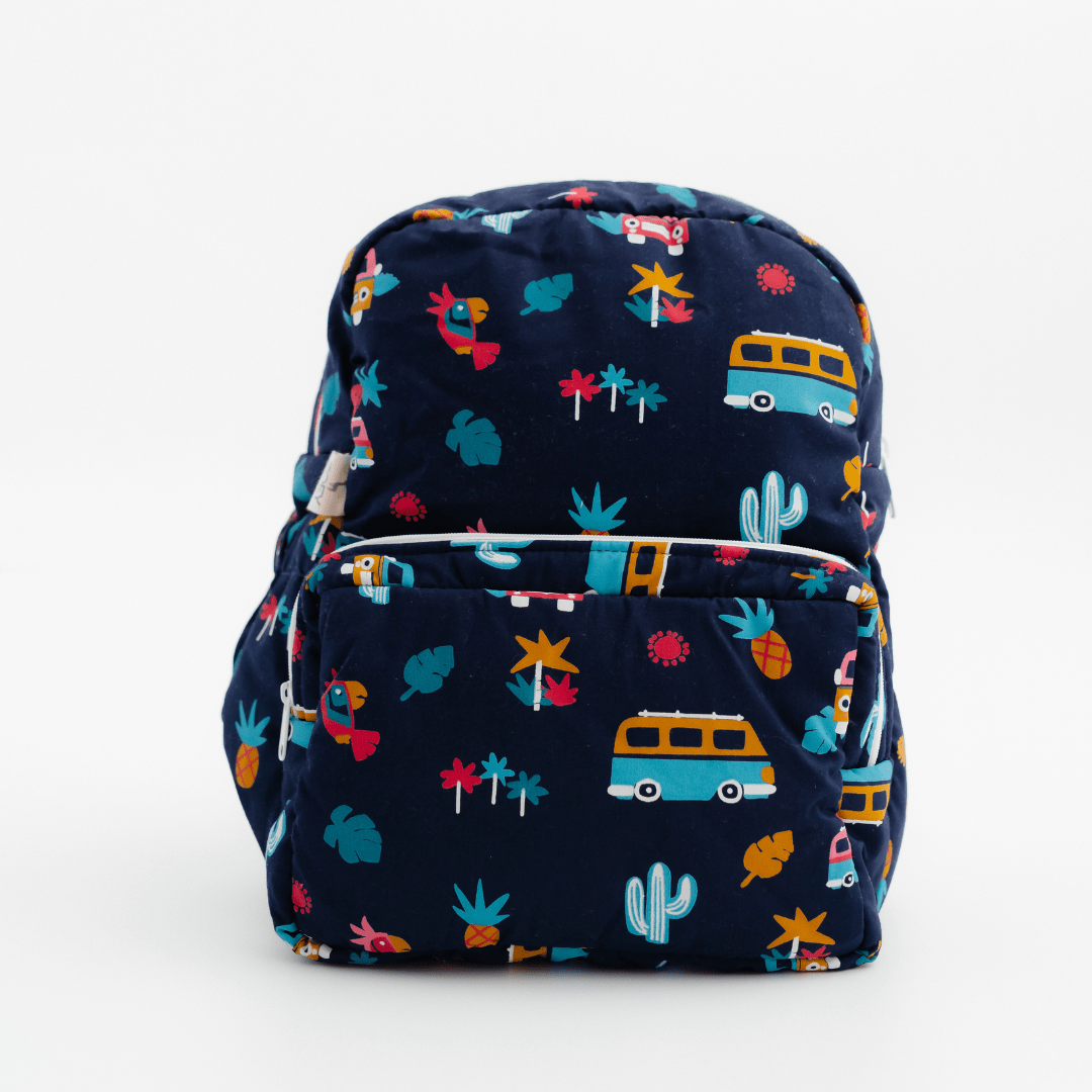 Zoey bonsai backpack Caravan Fiesta School Bag (Personalise)