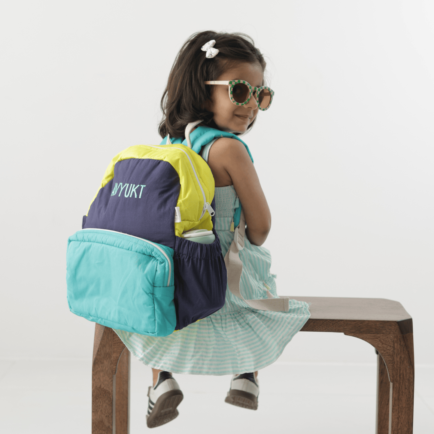 Zoey bonsai backpack Colour Chaos Backpack School Bag (Personalise)
