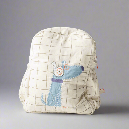 Zoey bonsai backpack Handcrafted Curious Ralph School Backpack (Toddler Bag)