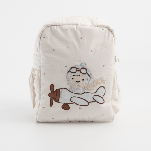 Zoey bonsai backpack Handcrafted Little Aviator School Bag (Personalise)