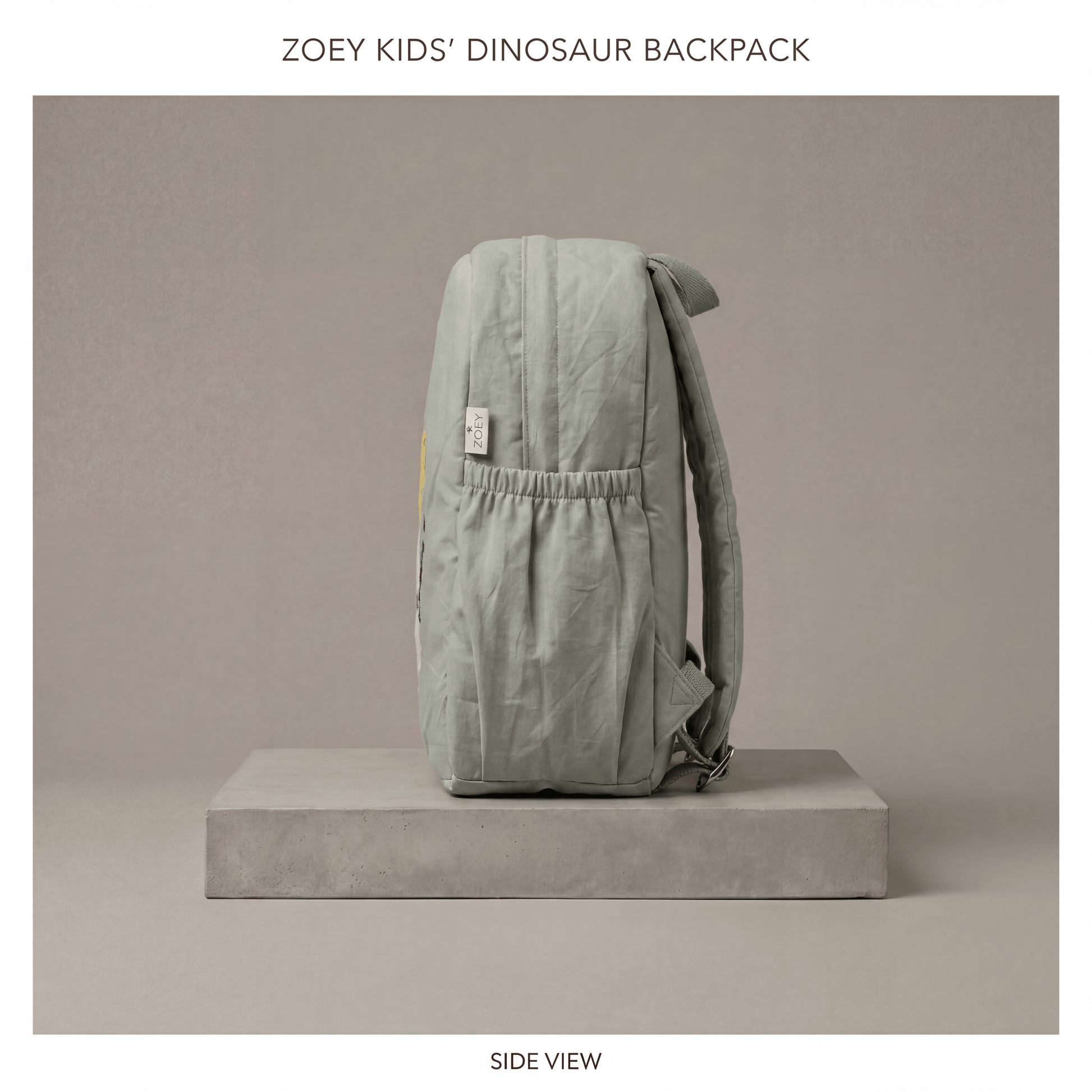 Zoey bonsai backpack Handcrafted Study Buddy Dino School Bag (Personalise)