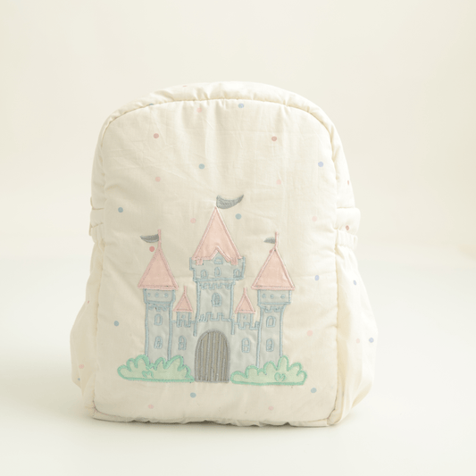 Zoey bonsai backpack Handcrafted The Magic Castle School Bag (Personalise)