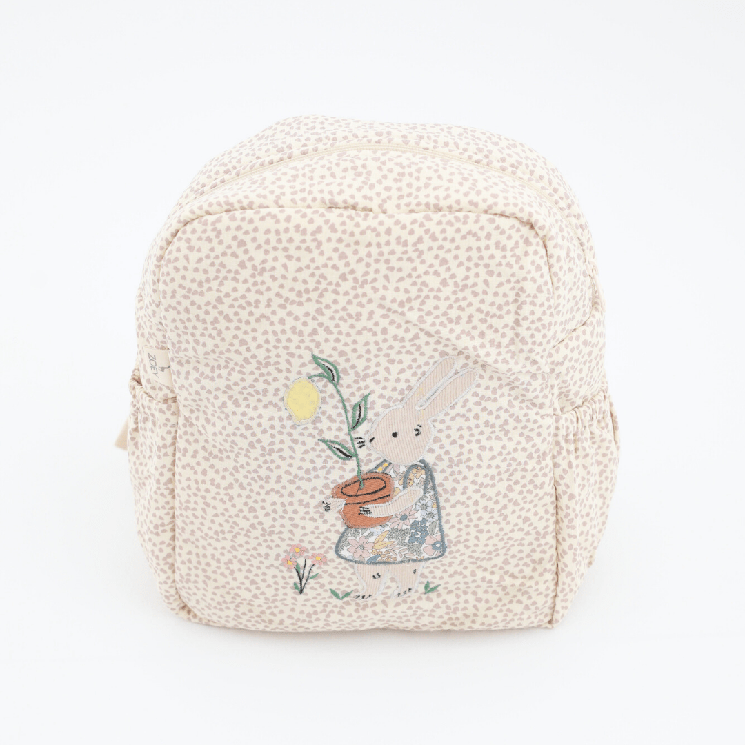 Kids Animal Backpack - Fox Bunny Floral Owl Design Toddler School Bag For Boys & Girls