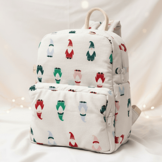 Zoey bonsai backpack The "Holiday Gnomes" Backpack – Limited Christmas Edition (Personalise)