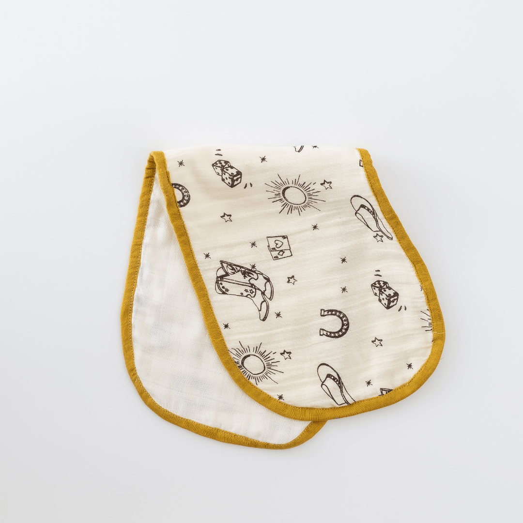 Zoey burp cloth Wild Wild West Burp Cloth (Set of 2)