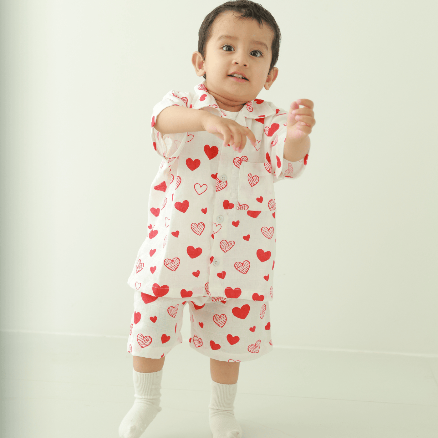 Zoey co-ord set MyLove Muslin Co-ord Set (Loungewear for Babies)