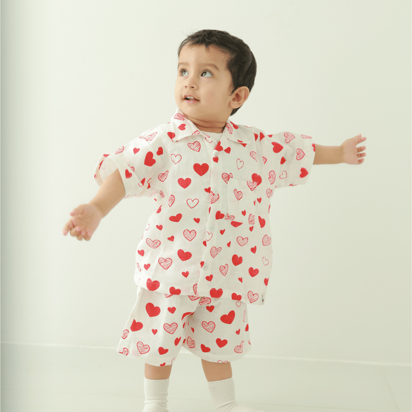 Zoey co-ord set MyLove Muslin Co-ord Set (Loungewear for Babies)