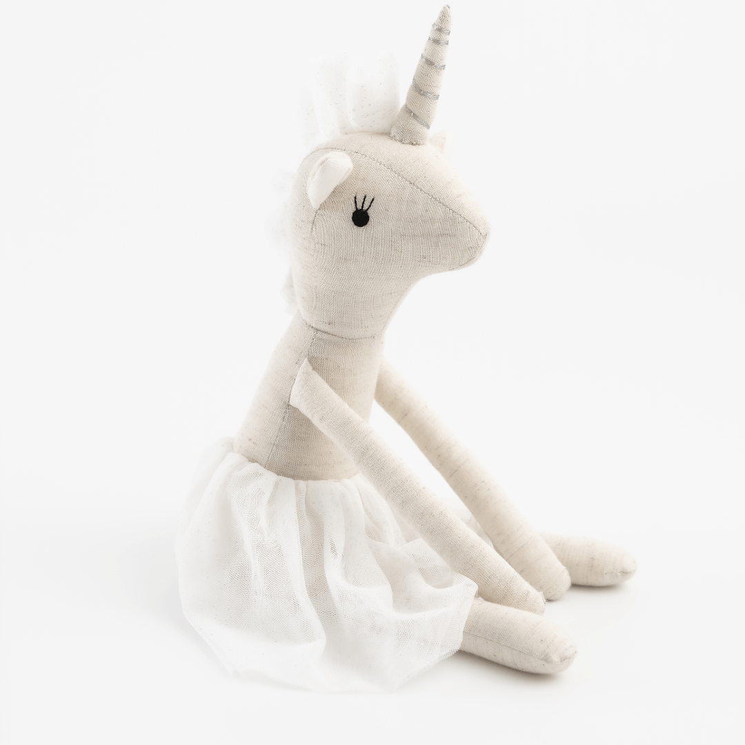 Zoey Cotton Toy Moon - The Twirling Unicorn Doll