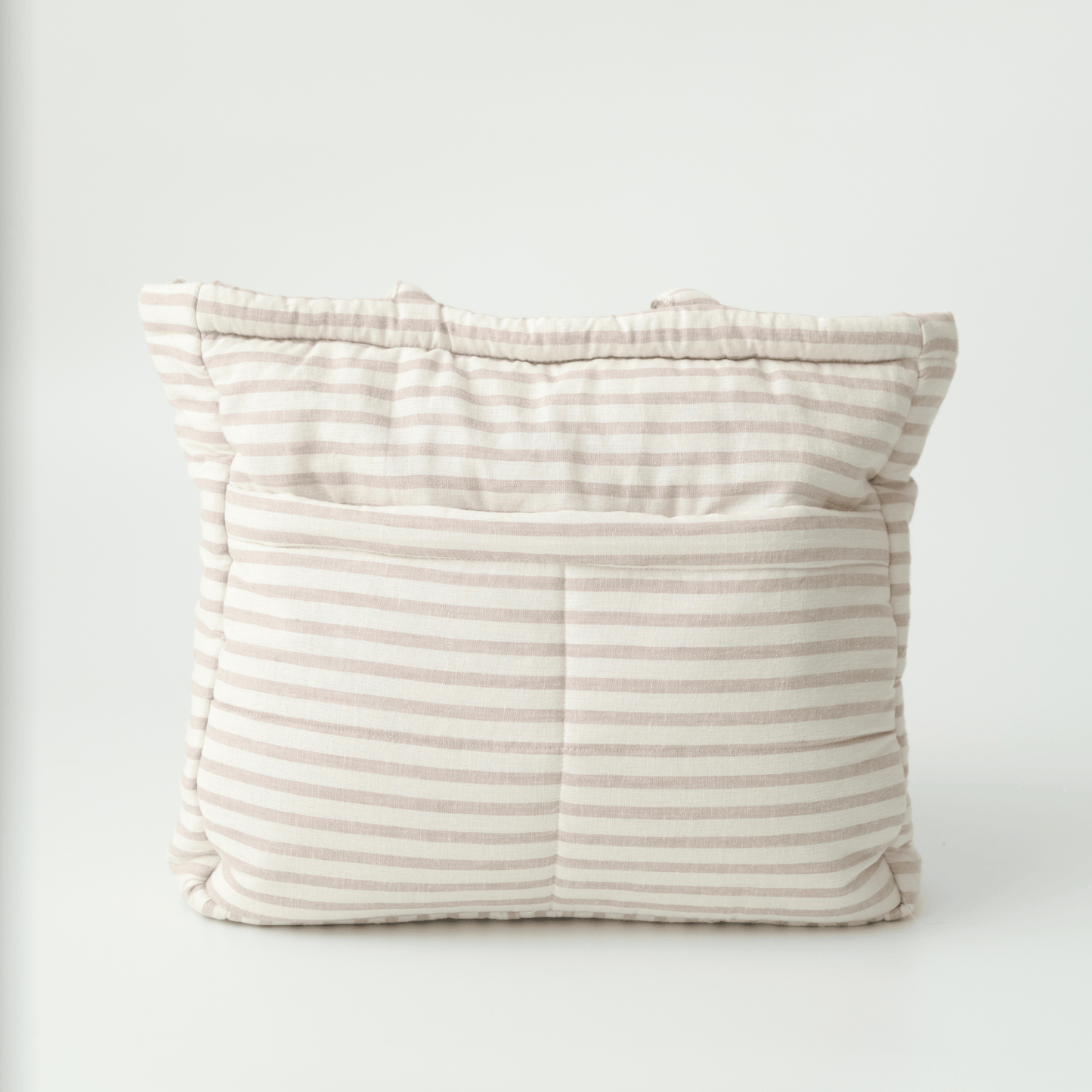 Zoey diaper bag Almond Stripe Tote Diaper Bag (100% Cotton)