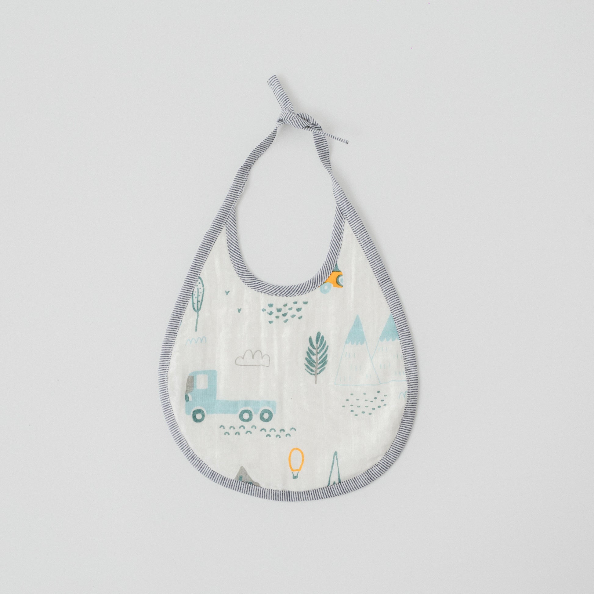 Zoey Muslin Bibs Little Camper Bibs (Set of 2)