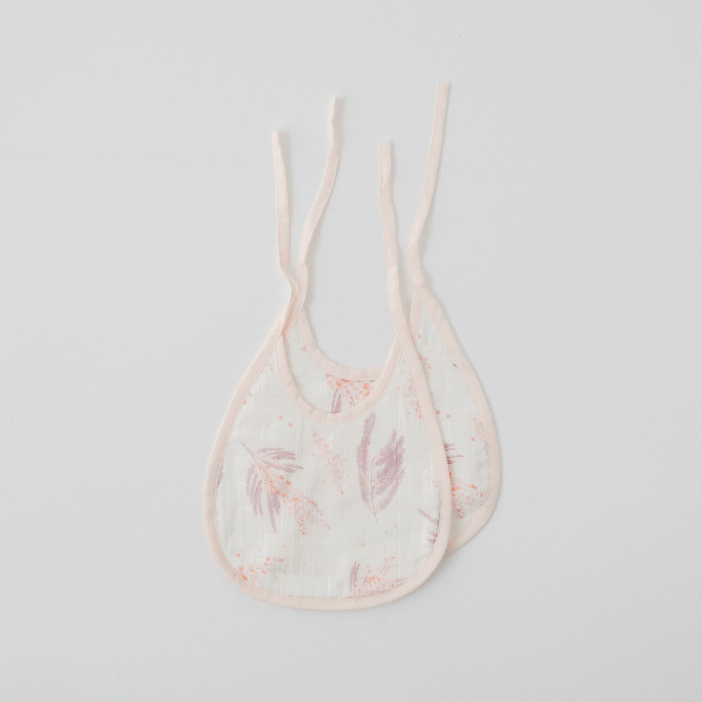 Zoey Muslin Bibs Muhly Grass Bibs (Set of 2)