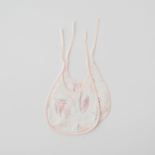 Zoey Muslin Bibs Muhly Grass Bibs (Set of 2)