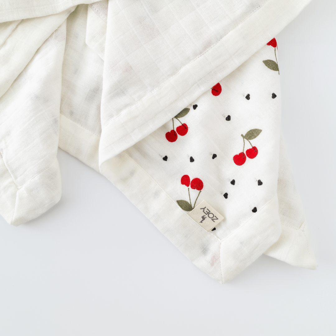 Zoey muslin blanket BlushBerry Muslin Blanket (Two-Layer Dohar),GOTS Certified,LargeSize