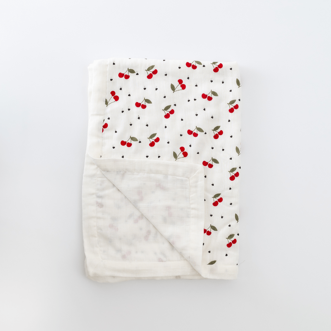 Zoey muslin blanket BlushBerry Muslin Blanket (Two-Layer Dohar),GOTS Certified,LargeSize